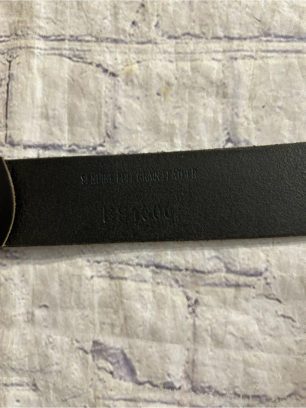 LOT OF (2) BLACK LEATHER CHUNKY SILVER TONE BUCKLES WIDE MEN RUGGED BELTS